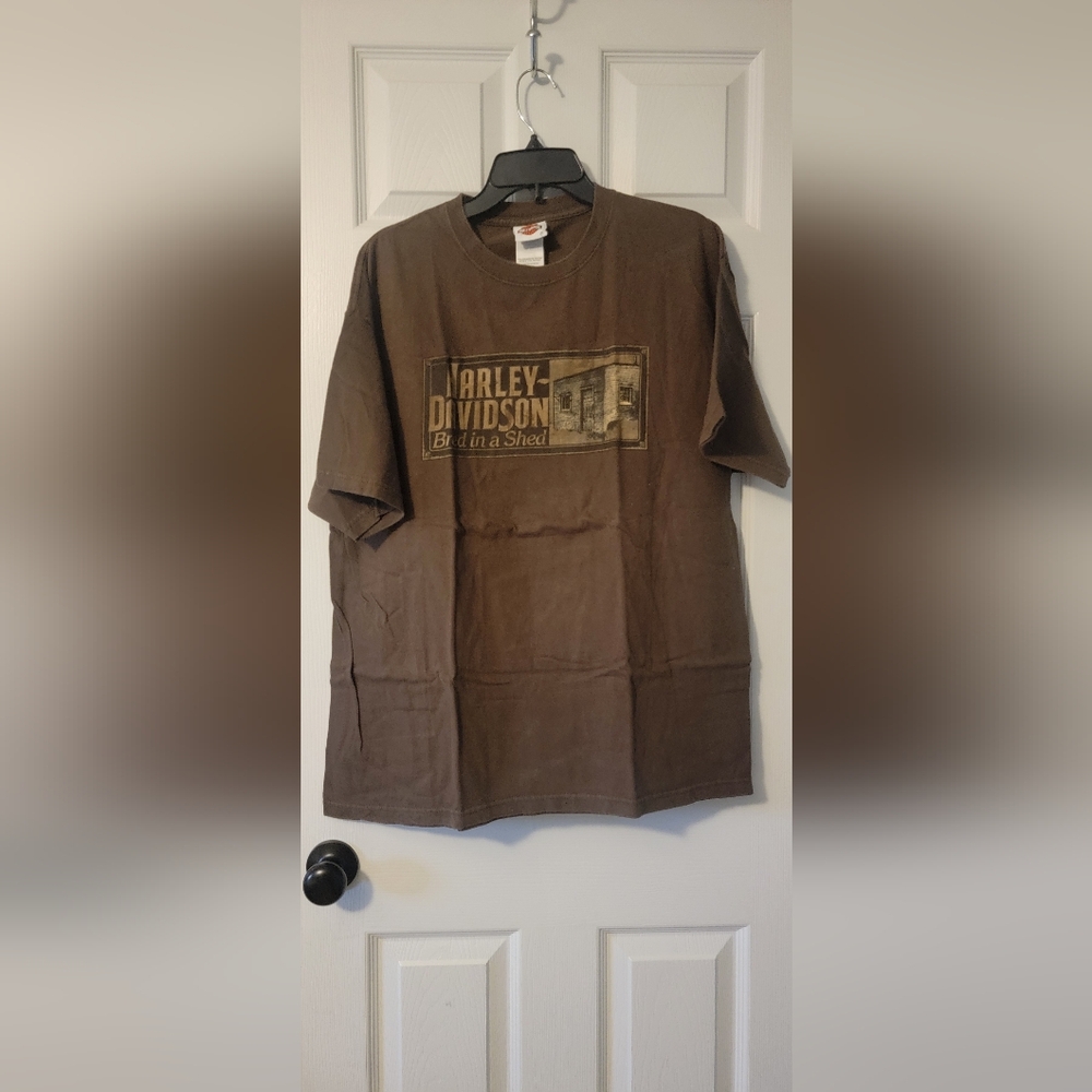 Harley-Davidson Brown Short Sleeve Tee
